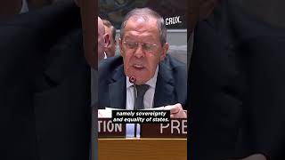 Russian Foreign Minister Sergey Lavrov Blasts quotWestern Minorityquot At UN USUK Hit Back [upl. by Pierson696]