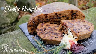 Traditional Scottish Clootie Dumpling Recipe authentic cooking from Scotland [upl. by Udall]