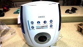 HoMedics total comfort humidifier deluxe review [upl. by Gnanmas278]