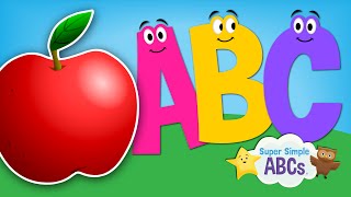 The Sounds of the Alphabet  ABC  ​​🌈 Super Simple ABCs [upl. by Ayekim135]