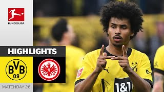 Adeyemi amp Co Turn Game Around  Dortmund  Frankfurt 31  Highlights  MD 26 – Bundesliga 2324 [upl. by Marsden800]