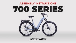 Ride1UP 700 Series Assembly amp Unboxing [upl. by Barbour499]