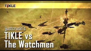 EvE Online  TIKLE vs The Watchmen [upl. by Wexler]