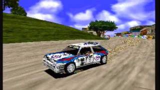 Sega Rally Championship Intro Sega Saturn [upl. by Anasxor]