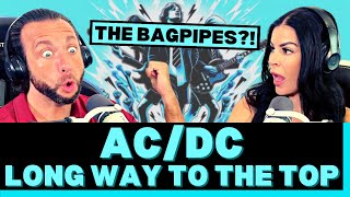 FROM RAGS TO RICHES amp EPIC BAGPIPES First Time Hearing ACDC  Its A Long Way To The Top Reaction [upl. by Endys593]