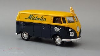 Volkswagen T1 Michelin Van  Solido  Масштабная модель автомобиля 143 [upl. by Killam]