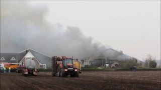 Grote brand Peesterweg Zuidvelde [upl. by Shandee]