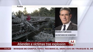 Diódoro Carrasco Secretario de Seguridad de Puebla Habla de la tragedia en Chilchotla Puebla [upl. by Anitnemelc]