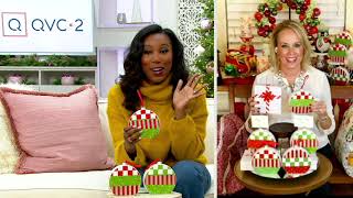 Temptations Holiday Centertaining S5 Ceramic Recipe Ornament on QVC [upl. by Reggis]