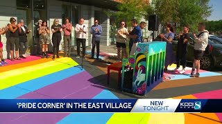 Capital City Pride paints rainbow crosswalks in East Village for Pride Month [upl. by Eerrahs]