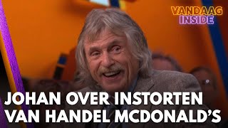 Johan denkt te weten waarom het opeens niet goed gaat met McDonald’s  VANDAAG INSIDE [upl. by Annahsar]