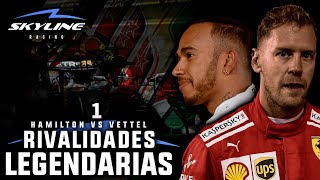 RIVALIDADES LEGENDARIAS DE F1 LEWIS HAMILTON VS SEBASTIAN VETTEL Cap 5 Parte 1 [upl. by Sillaw]