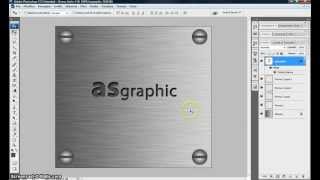 Photoshop Tutorial Italiano Effetto Metallo [upl. by Nykal396]