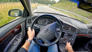 2000 Volvo V70 24 T 200HP 0100 POV Test Drive 1351 Joe Black [upl. by Will]