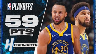 The SPLASH BROS 59 PTS Combined Highlights vs Grizzlies in Game 6 🔥 [upl. by Ayotl]