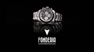 Fonderia watch Il tempo passa lo stile resta  Spot TV con Andrea Melchiorre [upl. by Valley]