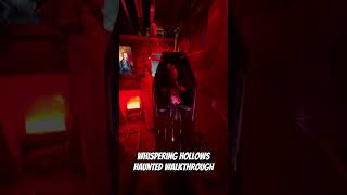 Whispering Hollows Haunted Walkthrough statenislandhauntedhouses hauntedhouse halloween [upl. by Leeke509]