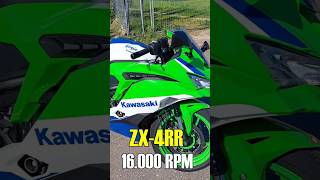 16000 RPM KAWASAKI NINJA ZX4RR kawasaki zx4rr exhaustnote bikelife motorcycle ninja [upl. by Haseena]