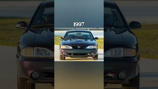 Evolution Of Mustang 😱😱 shortsvideo [upl. by Alphonso]