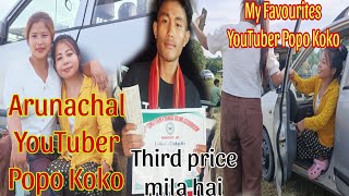 Bamin Bilat Solung Last night me phir se dekne GayeNext din me YouTuber Popo Koko ko Milne Gaye [upl. by Yellac]