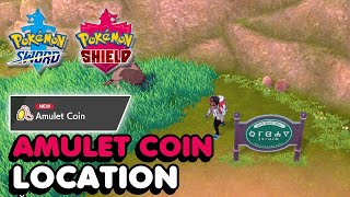 Amulet Coin Location In Pokemon Sword amp Shield [upl. by Oigufer647]