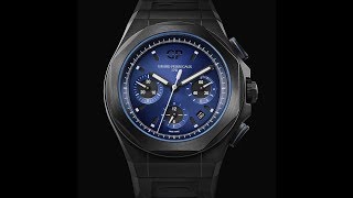 GirardPerregaux Laureato Absolute Chronograph  New Creation 2019 [upl. by Gladi772]