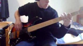 Metallica  Dyers Eve Finger Bass Cover [upl. by Hcaz]