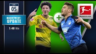 Sancho Kramaric amp Co TopElf der MarktwertGewinner 1Bundesliga [upl. by Ahsenrad]