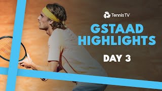 Tsitsipas Begins Campaign Struff Fognini amp More Feature  Gstaad 2024 Highlights Day 3 [upl. by Alleul]