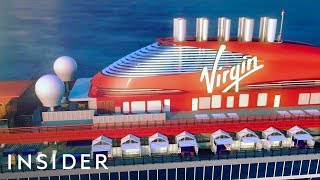 Inside Virgins New AdultsOnly Cruise Ship [upl. by Maharg]