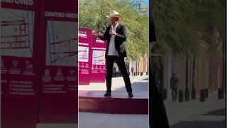 Inaugura Alfonso Durazo rehabilitación del centro cívico e histórico de Hermosillo [upl. by Labinnah]