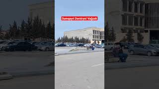 Sumqayıt Dəmiryol Vağzalı 4 mart 2024 azerbaijan azərbaycan sumqayit sumqayıt trainstation [upl. by Boeke321]