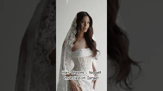 An all lace wedding day look mantilla veil and corset strapless gown [upl. by Erna]