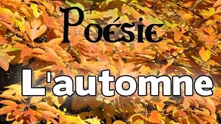 Poésie 🍁 Lautomne de Lucie DelarueMardrus 🍁 [upl. by Sharman105]