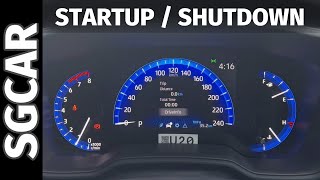 2023 Toyota Corolla Altis E210 カローラ  Startup Shutdown Sequence 起動音 [upl. by Borgeson]