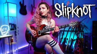 PSYCHOSOCIAL  Slipknot  Guitar Cover by Sophie Burrell [upl. by Nylcaj182]