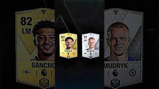 Mudryk Vs Sancho FiFA Mobile Cards fifa24 fifa fifamobile fifarenderz [upl. by Dnalyr]