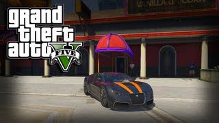 How to get a Bugatti Veyron in GTA 5 Secret Car quotAdderquot Location  Best Car in GTA V [upl. by Thorncombe]