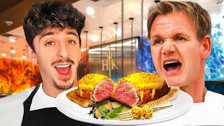 I Surprised Gordon Ramsay w a 10000 Beef Wellington [upl. by Tremml]