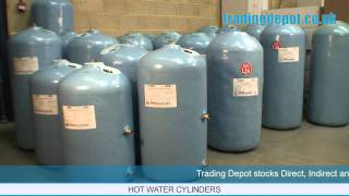 TRADING DEPOT RM Cylinders Direct Indirect amp Economy 7 Hot Water Cylinders [upl. by Mindi]