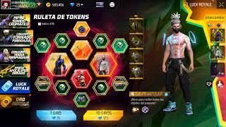 EVENTO 7TH ANIVERSARIO RULETAS MAGICAS RULETAS DE TOKEN FREE FIRE DOMINGO 30 DE LUNIO  VANDERWAAL [upl. by Tekla]