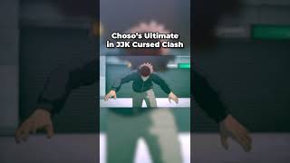 Chosos NEW Ultimate in Jujutsu Kaisen Cursed Clash [upl. by Somerville]