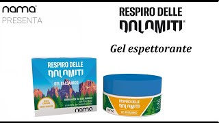 Gel  Respiro delle Dolomiti  Naso chiuso [upl. by Sarid]