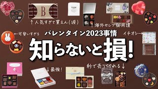 【完売続出】人気のバレンタインチョコは本気で買えない‼︎おすすめ有名ブランド15選サロンデュショコラ2023 [upl. by Ened]