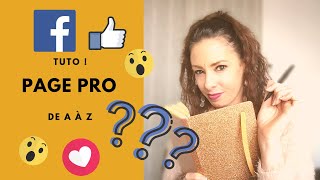 Comment créer une page FACEBOOK PRO  tuto [upl. by Acinnod425]