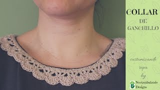 TUTORIAL DECORA TU CAMISETA CON GANCHILLO [upl. by Noami]