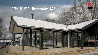 Hirseholm 145  flot sommerhus med lys og luft fra EBK HUSE [upl. by Oilicec]