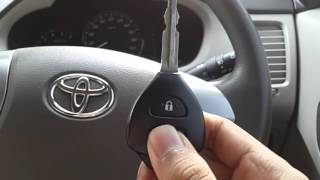 Mengatur sensitivitas alarm Toyota Innova [upl. by Ralyat988]