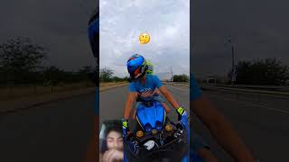 Beautiful Reaction😱🔥💥 biker ninja sportsbike reaction moto bikelife shortsfeed bikerreaction [upl. by Aket]