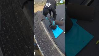 Replacing a felt flat roof in the UK 🇬🇧 [upl. by Llirrem885]